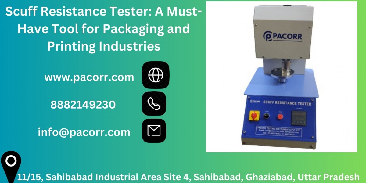 Scuff Resistance Tester: Your Partner in Delivering Long-Lasting Packaging Aesthetics