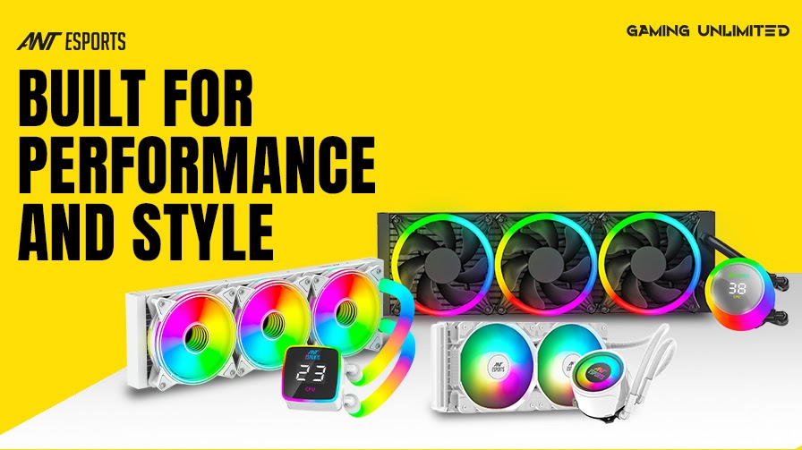 Keep Your PC Cool and Your Game Strong with Ant Esports AIO Liquid Coolers