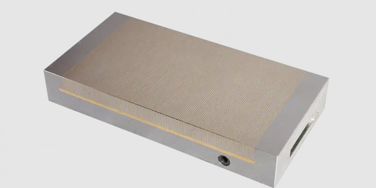 Permanent Magnetic Chuck Performs with Metal Plates of Varying Thickness