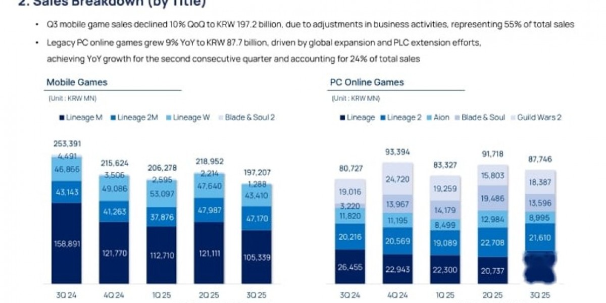 Guild Wars 2 Q3 2025 Results – Revenue Recovery & Outlook