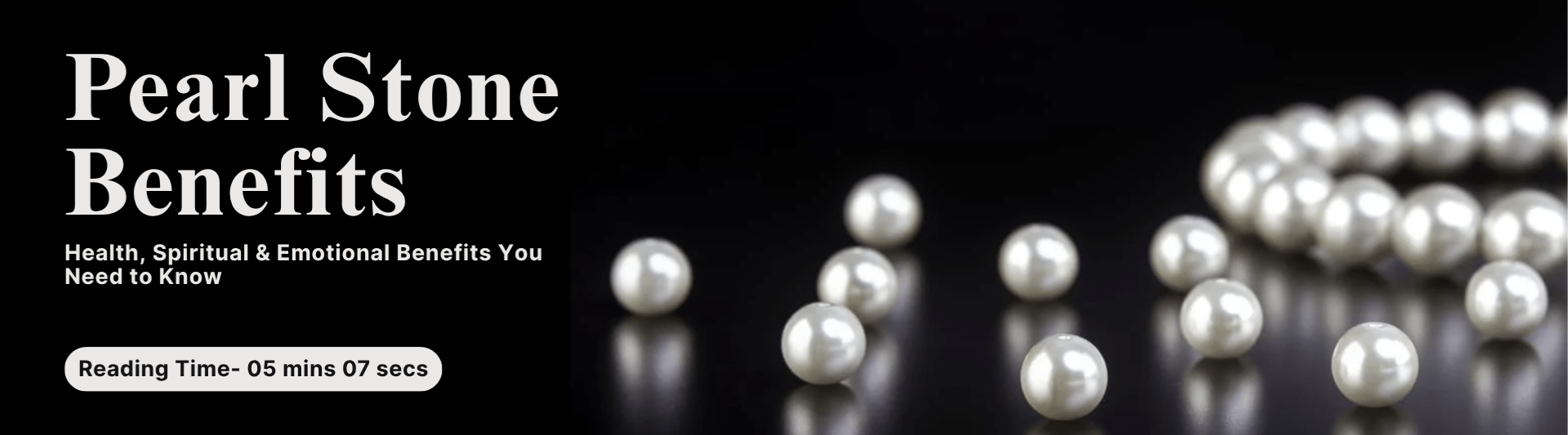 Pearl Stone Benefits: Health, Spiritual & Emotional Benefits You Need   | Gemstones for Sale