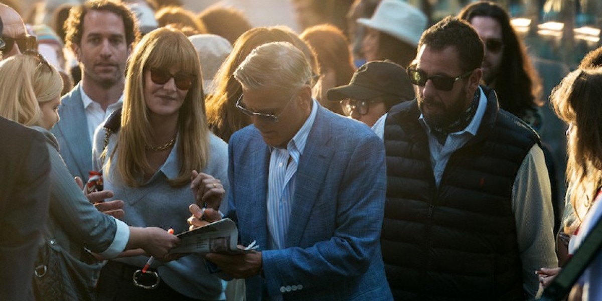 Netflix's New Baumbach Film - Clooney & Sandler